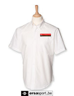 Mens Classic SS Oxford shirt -wit