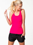 Singlet-PLAY HELEN SEAMLESS TOP MAGENTA BUZZ