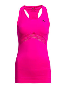 Singlet-CHRISTINE SEAMLESS SL TOP PINK GLO