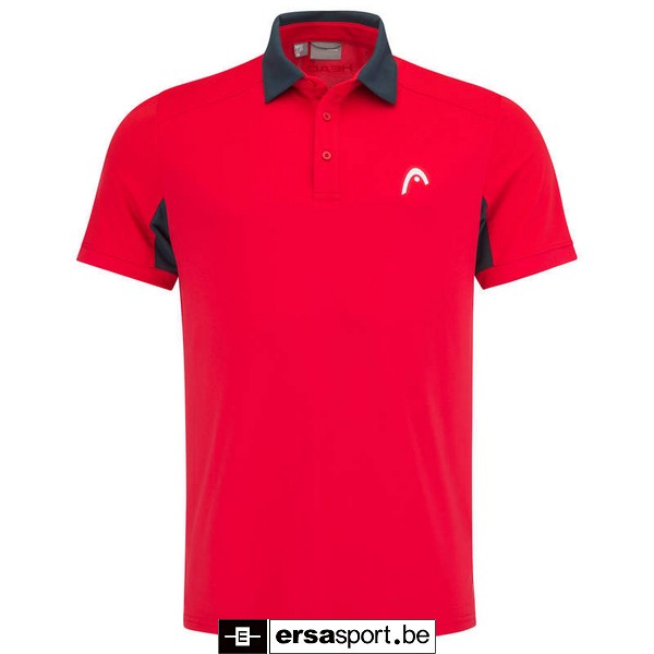 Slice polo -red