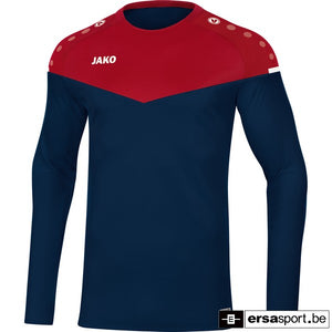 Champ 2.0 sweater -marine/rood