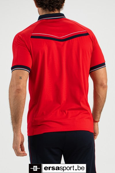 Man polo Jarno -tango red