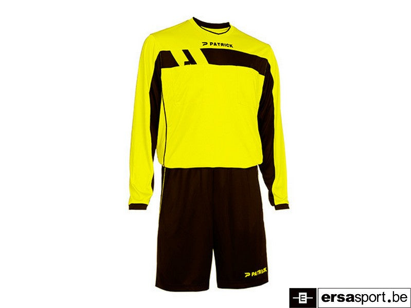 REFEREE OUTFIT LS neon yellow