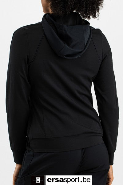 Lady Hooded Jacket Tessy -black