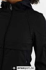 Lady Hooded Jacket Tessy -black