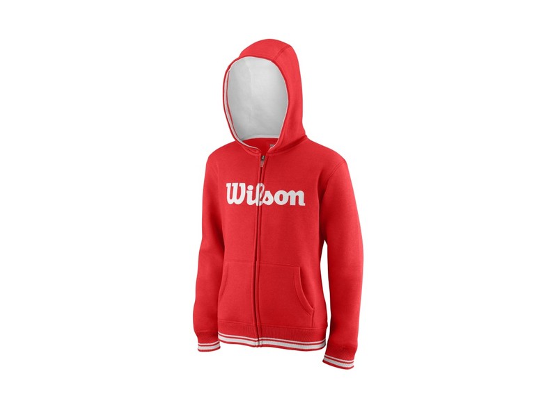 Team Script FZ hoody junior red