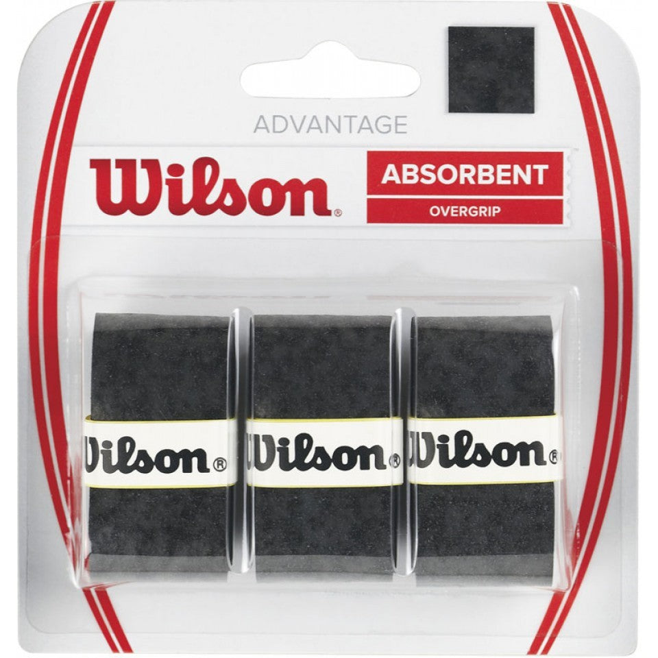 Wilson Advantage overgrip BK 3p